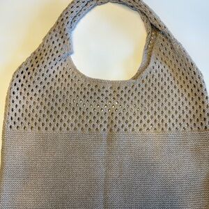 Knitted Handbag/Beach Hobo/Shoulder Tote Woven NWOT